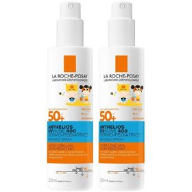 La Roche-Posay Anthelios UVmune 400 Dermo-Pediatrics Spray SPF50+ | Mexoryl 400, Vitamine E et Beurre de Karité