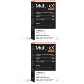 ixX Pharma Mult-ixX | Complexe 12 vitamines, 7 minéraux & Q10 | Energie & vitalité