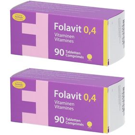 Folavit 0,4 mg | Essentieel Foliumzuur