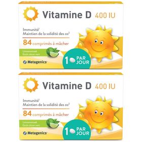 Metagenics Vitamine D 400 UI