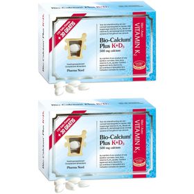 Pharma Nord Bio-Calcium Plus K+D3 120 + 30 tabletten GRATIS | calcium + vitamine K + vitamine D | Botten & tanden