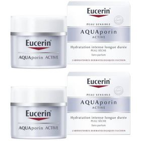 Eucerin AQUAporin ACTIVE Hydratation Intense Longue Durée Peau Sèche