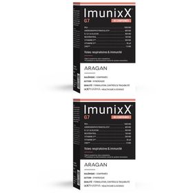 ixX Pharma ImunixX G7 | Synergie 7 actifs naturels pour immunité & voies respiratoires