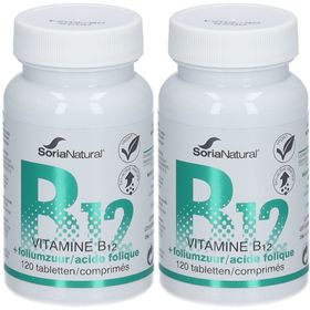 Soria Natural® Vitamine B12 + Acide Folique