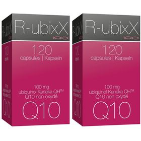 ixX Pharma R-ubixX 100 Coenzyme Q10 Ubiquinol haut dosage | Energie cellulaire & antioxydant