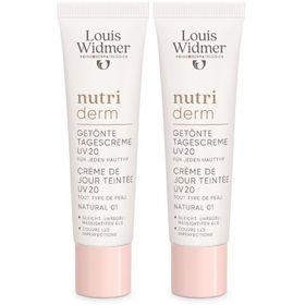 Louis Widmer Nutriderm Getinte Dagcrème UV 20 Natural 01 Zonder Parfum