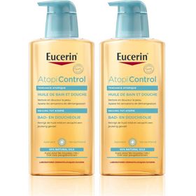 Eucerin AtopiControl Huile de Bain et Douche Peau Très Sèche à Tendance Atopique