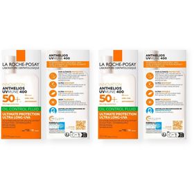 La Roche-Posay Anthelios UVmune 400 Oil Control Fluid SPF50+ | Fluide Invisible, Léger et Matifant | Peaux Mixtes à Grasses