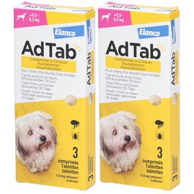 AdTab Chien > 2,5 Kg - 5,5 Kg