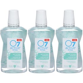 O7 Active® Bain de Bouche Menthe 500 ml collutoire, eau buccale