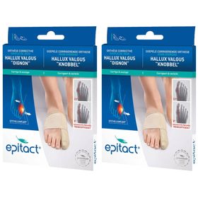 Epitact® Soepele Corrigerende Hallux Valgus 'Knobbel' Orthese voor Overdag Small