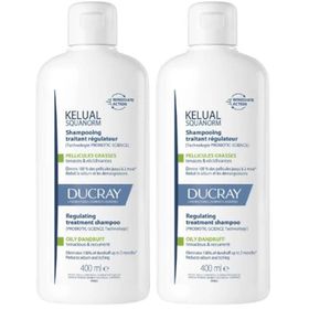 Ducray Kelual Squanorm Shampooing Traitant Régulateur anti-pelliculaire | Pellicules Grasses