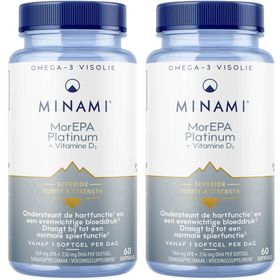 Minami MorEPA Platinum + Vitamine D3