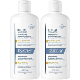 Ducray Kelual Squanorm Anti-roos Hydraterende Verzorgende Shampoo Droge Schilfers