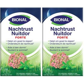 Bional Nachtrust – Nachtrust – Natuurlijk Voedingssupplement met Valeriaan en Hop