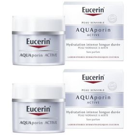 Eucerin AQUAporin ACTIVE Hydratation Intense Longue Durée Peau Normale à Mixte