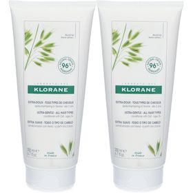 Klorane Avoine Après-shampooing Extra-doux | Haute tolérance | Tous types de cheveux