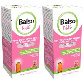 Balso Kids Droge Hoestsiroop | 99% Natuurlijke Oorsprong Baby's En Kinderen 6 Maanden Tot 6 Jaar