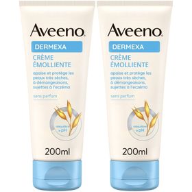 Aveeno® Dermexa Crème Émolliente | Peau Très Sèche Tendant et l'eczéma atopique