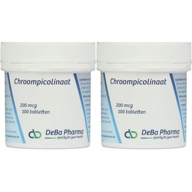 Deba Pharma Chroompicolinaat 200mcg