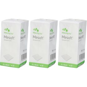 Mesoft S Compresse Non-Stériles 4 Couches 5x5cm