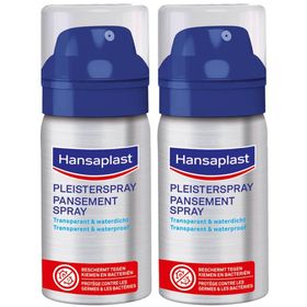 Hansaplast Pleisterspray | Transparante bescherming tegen ziektekiemen | Voor snij- en schaafwonden | 32,5ml
