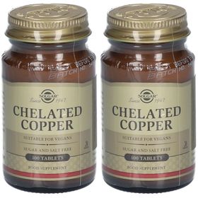 Solgar Chelated Copper Cuivre