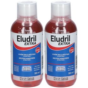 Oral Care Eludril Extra Bain de Bouche Antibactérien | traitement 0,20% chlorhexidine