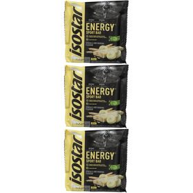 Isostar High Energy Sport Bar Banane 3-Pack