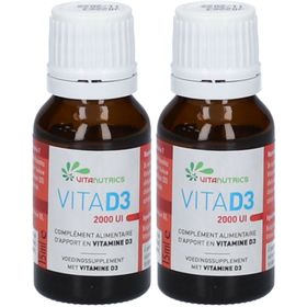 Vitanutrics Vitamine D3 2000Ui