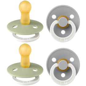 BIBS Tétine Glow in the Dark Sage - Cloud 6-18 Mois