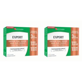 Forté Pharma Expert Cheveux, Peau, Ongles 2 + 1 GRATUIT
