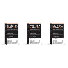 ixX Pharma Mult-ixX GUMMIES | Multivitamines enfant | Vitamines D3 | Croissance Immunité