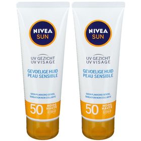 Nivea Sun UV Gezicht Gevoelige Huid SPF50