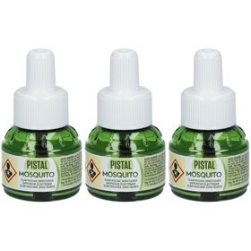 Pistal Recharge pour Diffuseur Électrique Anti-Moustiques 45 Nuits