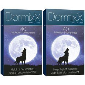 ixX Pharma DormixX BLUE | Melatonine, valeriaan & ashwagandha, natuurlijke slaap