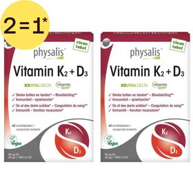Physalis® Vitamin K2 + D3 | 2=1*