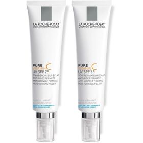 La Roche-Posay Pure Vitamin C UV SPF 25 | Soin de Comblement | pour la Peau Sensible