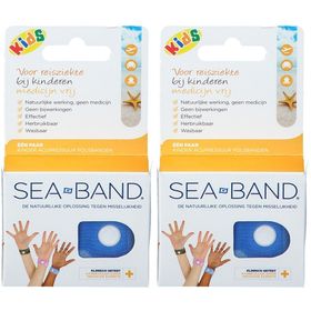 Sea-Band® Bande Poignet Bleu