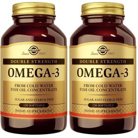 Solgar Omega-3 Double Strength Visolie