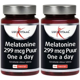 Lucovitaal Melatonine 299 mcg Puur