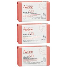Avène XeraCalm A.D Pain nettoyant surgras | Peau très sèche à tendance atopique | sujettes aux démangeaisons