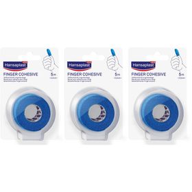 Hansaplast Pansement pour les doigts en rouleau | Pansement waterproof | 5 m x 2,5 cm