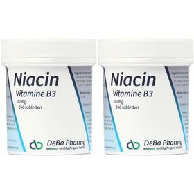 DeBa Pharma Niacin 10mg