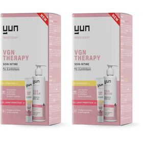 YUN VGN WASH Nettoyage intime prébiotique + Gel intime probiotique