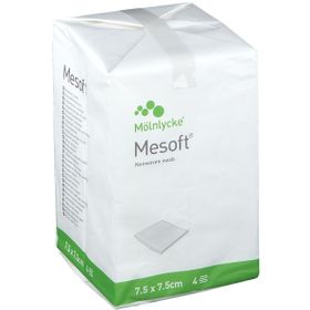 Mesoft S Kompres Non-Steriel Non-Woven 4-Lagig 7,5x7,5cm 157100