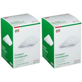 Curapor Transparant Steriel 7Cmx 5Cm 13101