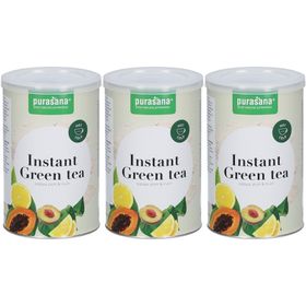 Purasana® Instant Green Tea Papaya Pruim