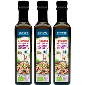 Biofood Lijnzaadolie Koudgeperst Bio