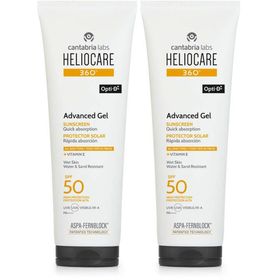 Heliocare 360 ° Advanced Gel SPF 50 + Snel absorberende zonnebescherming